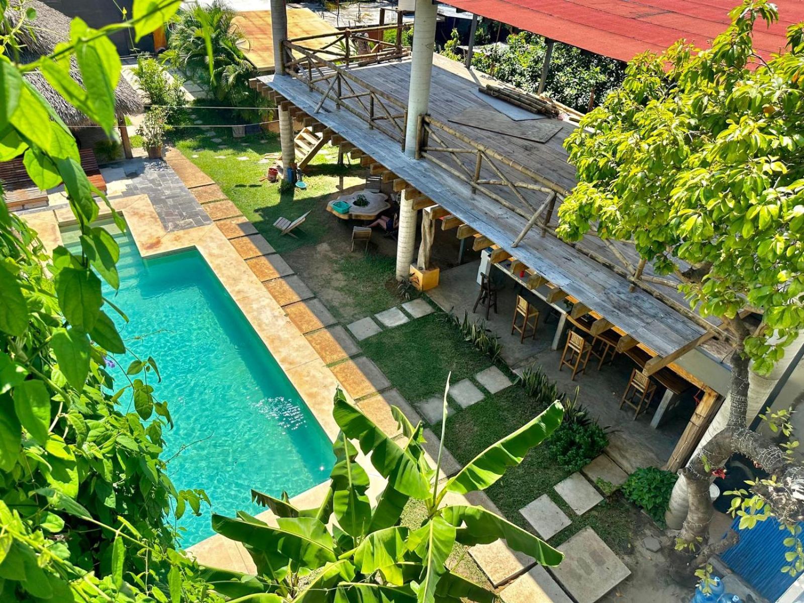 Hostel Surfnest Tamarindos Brisas de Zicatela Zewnętrze zdjęcie